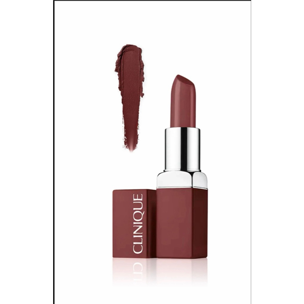 New Clinique Even Better Pop Lipstick Sable • Brand New Full Size Beauty